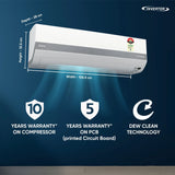 DAIKIN 1.5 Ton 5 Star Inverter Split Smart AC with Voice & App Control (Copper Condenser, PM 1.0 Filter, JTKJ53XV16MAA)