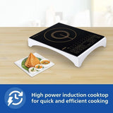 Philips HD4938/01 Induction Cooktop with Sensor Touch Control | Fast & Energy Efficient