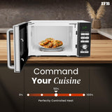 IFB 25L Solo Microwave Oven with 61 Auto Cook Menus (25PM2S, Silver, Easy to use Jog dial & Buttons, Mug Recipes, Steam Clean, Auto Reheat, Preset Timer, Power Save, Multi-Stage Cooking)