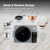 Havells INFRARED COOKTOP Hexo EZ HEAT TC20 with Grill| Cool Touch Body| 2000W Fast Heating|