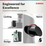 Bosch TrueMixx MJ4412A1GI 750W Juicer Mixer Grinder (Green)