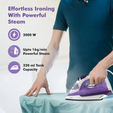 Havells Stella 2000W Steam Iron | GHGSIEIU200 | Purple