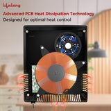 Lifelong 2100 Watt Induction Stove Touch Panel,Upto 5.5KVA Surge Protection,Electric Induction with 7 Preset Indian Menu Options,Auto Shut-Off&Temperature Control