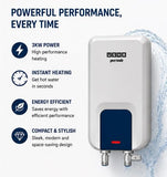 Usha Instano N 3L Instant Water Heater – 3000W | SS304 Tank | Moonlight White