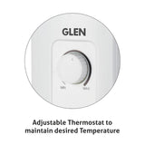 Glen Electric Oil Filled Radiator Room Heater (OFR) With 13 Fin 2900 Watt, With PTC Fan ISI certified (HA 7012 OR 13)