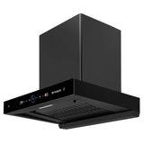 Faber 60 cm 1500 m³/hr Autoclean Kitchen Chimney (HOOD DAZZLE BLDC FL HC BK 60, Filterless technology, Touch & Gesture with Remote control, Black)