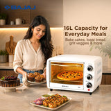 Bajaj 1603 16L OTG Oven – 1200W Oven Toaster Grill for Baking, Grilling & Toasting (420112)