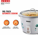 Usha RC28GS1D 2.8L Electric Rice Cooker – White