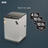 IFB 7.0 Kg Fully-Automatic Top Loading Washing Machine (TL-SPGS 7.0 KG Aqua, Medium Grey, 2X Power Steam, 4 Years Comprehensive Warranty)