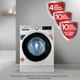 IFB 6.5 kg 5 Star Fully-Automatic Front Loading Washing Machine Appliance (Senorita WXS, Silver, In-Built Heater, 3D Wash Technology)