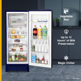 Whirlpool 236 L 5 Star Frost Free Inverter Direct-Cool Single Door Refrigerator (260 IMPRO PLUS ROY 5S INV BLUE BREEZE-Z)