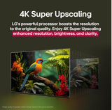 LG 164 cm (65) 4K UHD AI UA8250 Smart TV with α7 AI Processor Gen8, Filmmaker Mode with Dolby Atmos, 2025