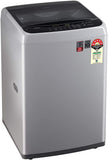 LG 7 Kg 5 Star Inverter TurboDrum Fully Automatic Top Loading Washing Machine (T70SPSF2Z, Waterfall Circulation, Smart Motion, Middle Free Silver)