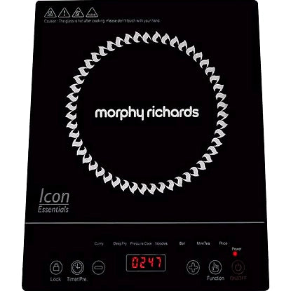 Morphy Richards 1600 W Induction Cooktop Touch Panel  (Black, Icon Essential 1600 Watts)