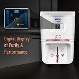 KENT Grand Star RO Water Purifier | RO+UV+UF+Alkaline+Copper+TDS Control+UV LED Tank | .0001 Micron RO Membrane | Auto Flush Feature | 9L Tank | 20 LPH | Ideal for Borewell/Tanker/Municipal Water