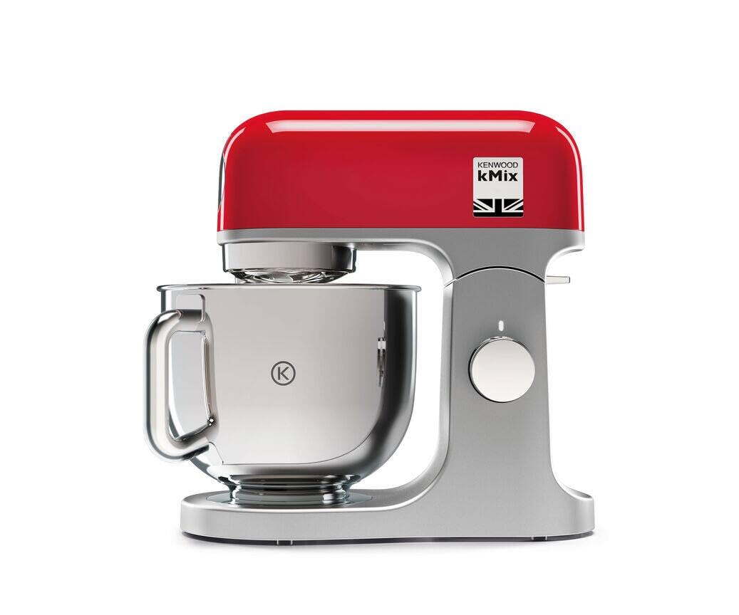 Kenwood Kitchen Machine| KMix - KMX750RD -1000W|5L Mixing Bowl|3 Attachments - K-Beater, Whipping Tool &amp; Dough Kneading Tool |Metal Body| 1 Year Warranty| Red| Free Demo &amp; Installation
