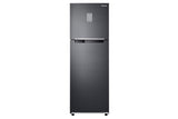 Samsung 256 L, 2 Star, Convertible, Digital Inverter with Display Frost Free Double Door Refrigerator (RT30C3732B1/HL, Black Matt)