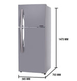 LG 260 L 3 Star Frost Free Double Door Refrigerator(GL-T292RPZY, Silver, Inverter Compressor)