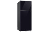 Samsung 467 L, 2 Star, Convertible 5-in-1, Digital Inverter, Frost Free Double Door, Bespoke AI WiFi Refrigerator (RT80H51C2BHL, Glass Finish, Clean Black, 2026 Model)