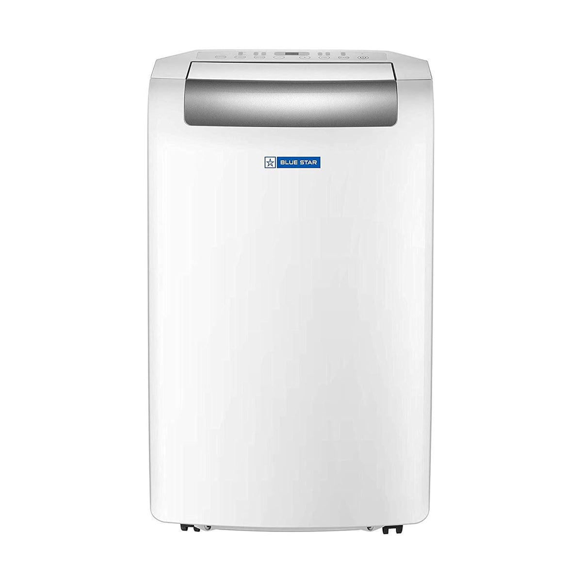Blue Star 1 Ton Fixed Speed Portable AC (Copper, Anti Bacterial Silver Coating, Self Diagnosis, Comfort Sleep, Auto Mode, Remote Control Operations, Gold Fins, PC12DB, White)