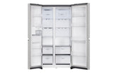 LG 650 L 3 STAR Frost Free Smart Inverter Double Door Side By Side Refrigerator(Wi-Fi Convertible, DoorCooling,GL-B257EUS3, Urban Steel Finish, Convertible)