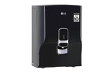 LG 8L RO + Carbon Filter Water Purifier I Stainless Steel Water Tank | Digital Sterilizing Care | Multi Stage Filtration Process | Ideal for Borewell/Tanker/Municipal Water | Black, WW131NP