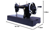 Singer Tailor Deluxe Handheld Sewing Machine (Complete with Base &amp; Cover,Black)