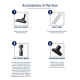 Electrolux CompactGo Canister Bagless Vacuum Cleaner for Home, 1600 W, HEPA Filter, Dust Pro, 16A Plug, 2-in-1 Crevice &amp; Upholstery Nozzle, Watermelon Red, Z1231WR