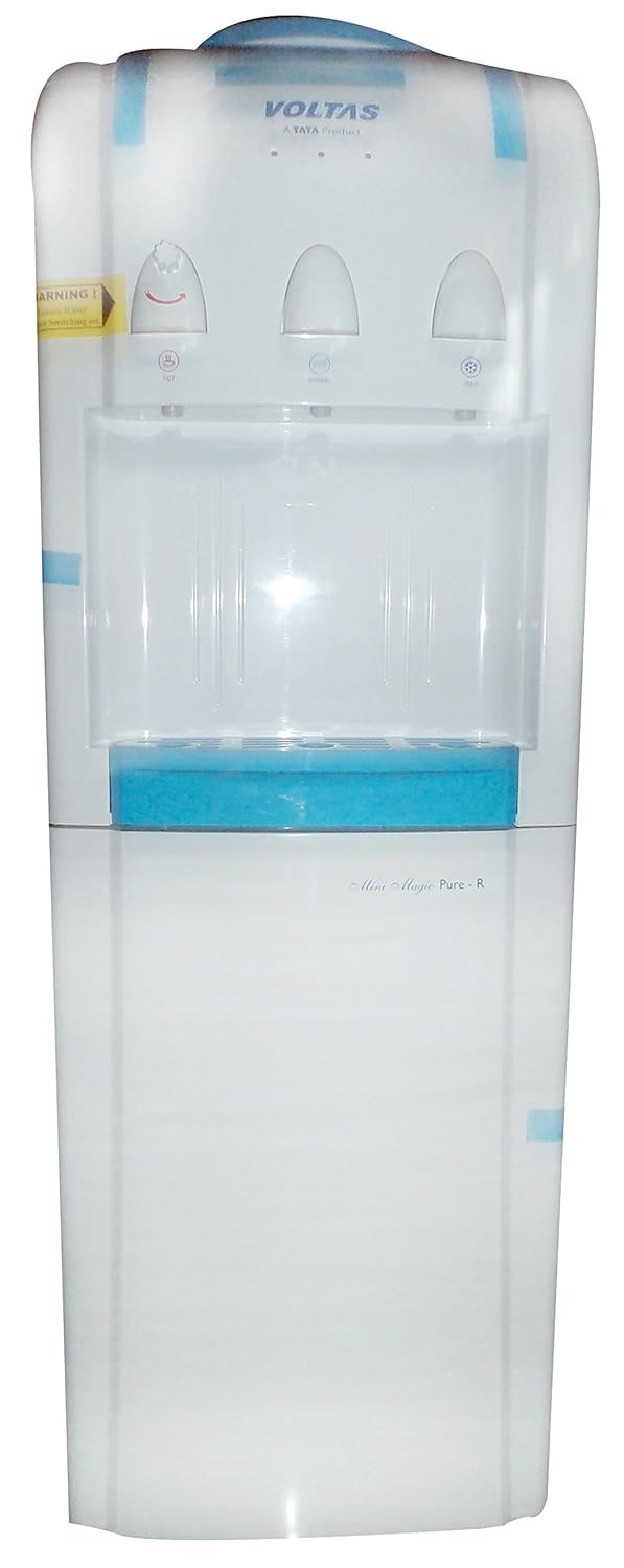 Voltas Pure-R Water Dispenser with Refrigerator (510 Watt), White