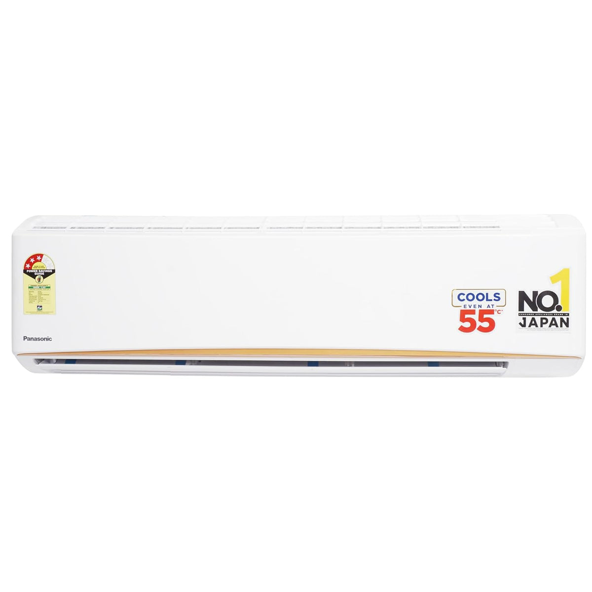 Panasonic 2 Ton 3 Star Copper Split AC (2025 Model) – Efficient Cooling, Advanced Technology,100% copper, Fixed speed, CS/CU-KN24BKY, White"