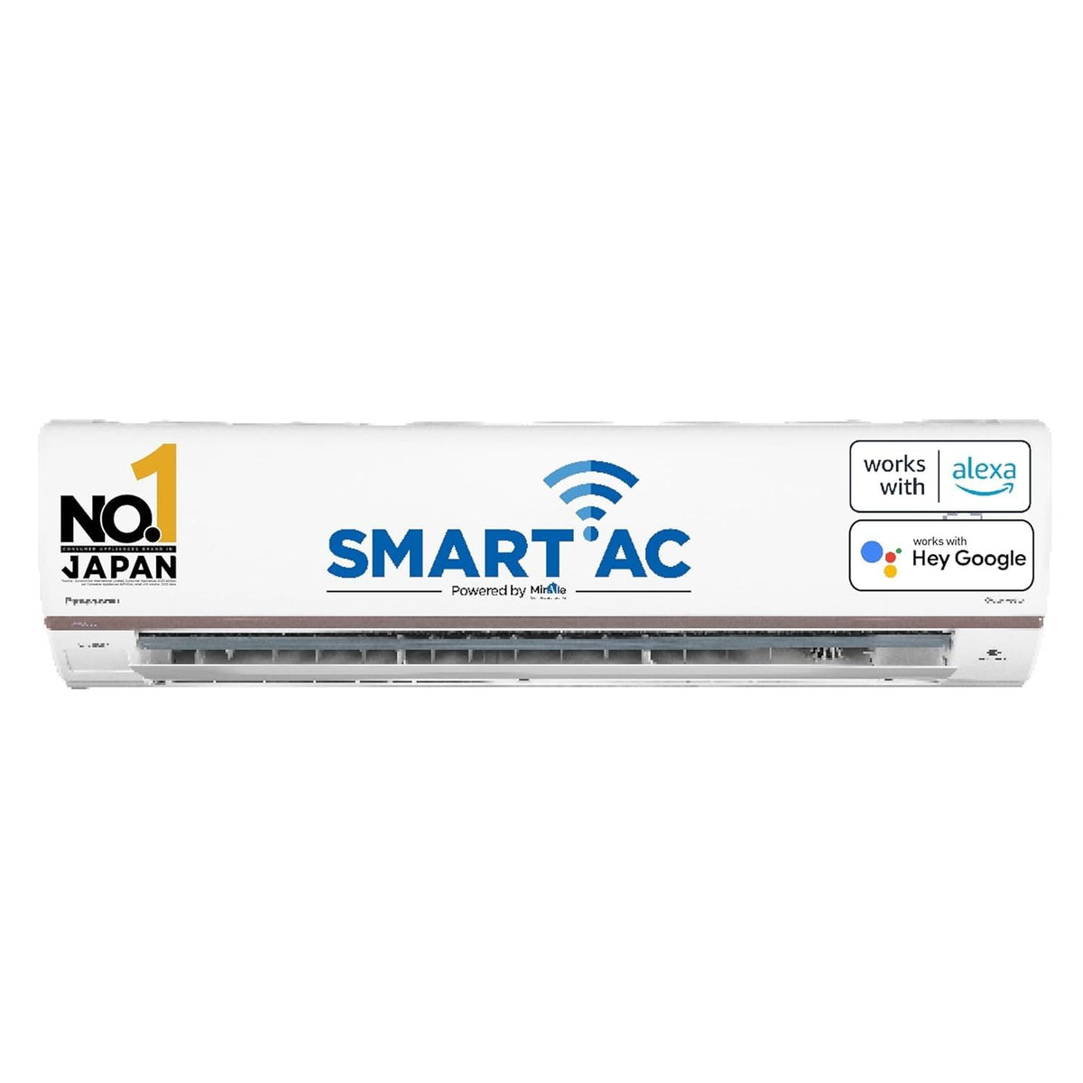 Panasonic 1.5 Ton 5 Star Wi-Fi Inverter Smart Split AC (Copper Condenser, 7 in 1 Convertible with True AI Mode, 4 Way Swing, nanoe X Air Purification Technology, CS/CU-HU18AKYF, White)