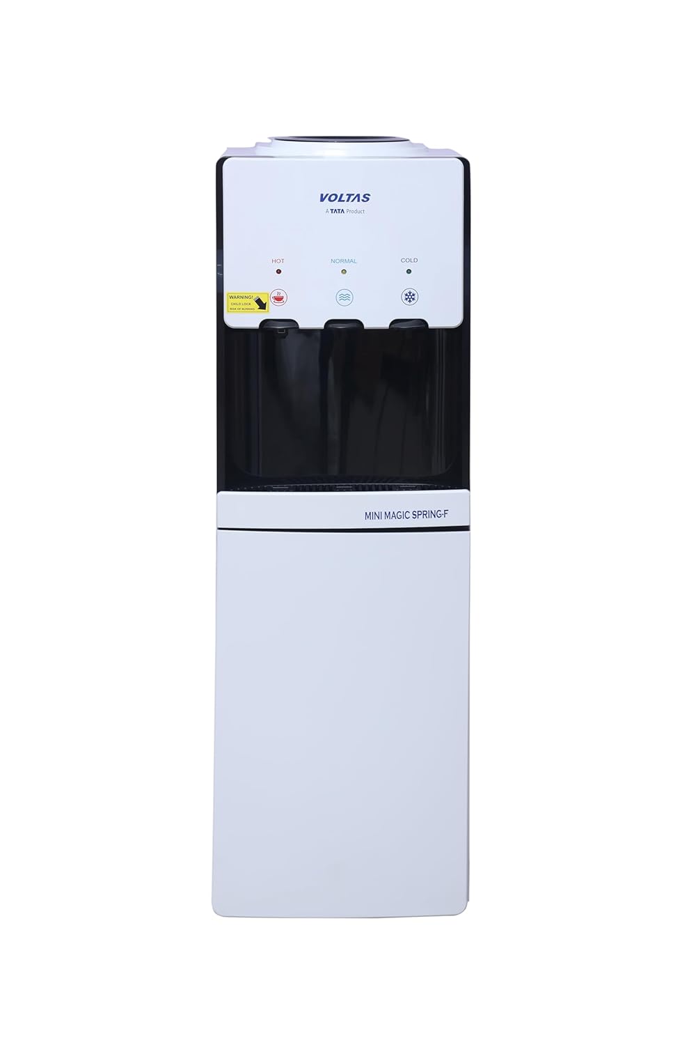 Voltas Water Dispenser Floor Mounted-Minimagic Spring F With Storage Cabinet,5 Litres,White