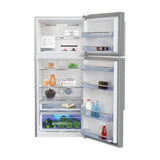 Voltas beko 510 L 2 Star High End Frost Free Double Door Refrigerator (Inox Look) RFF533IF