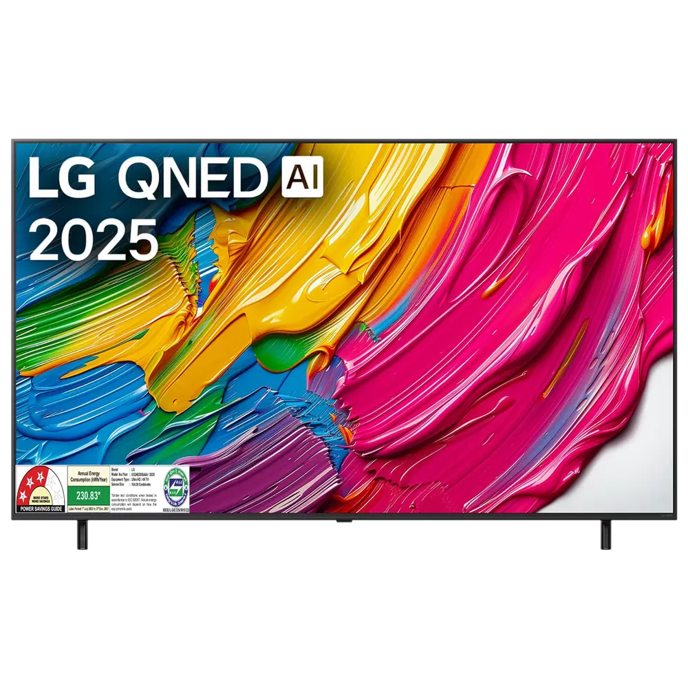 LG 55-inch 4K QNED Smart TV (55QNED8BA6A, 2025 Model) | α7 AI Processor Gen8 | Dolby Atmos | Filmmaker Mode™ | VRR