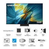 Samsung 209 cm (83 inches) 4K Ultra HD Smart OLED TV QA83S95FAEXXL