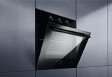 Electrolux 300 Series 65L 60cm Built-in Microwave with Grill (KOH3H00BK, Black)