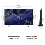 Samsung 140 cm (55 inches) Vision AI 4K Ultra HD Smart QLED TV