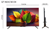Panasonic 80 cm (32 inches) HD Smart LED TV TH-32PS550DX (Black, Vivid Digital Pro, Dolby Digital, Audio Booster+)