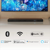 Sony HT-A3000 3.1ch 360 Spatial Sound Mapping SoundbarHome theatre system with Dolby Atmos and wireless Subwoofer SA-SW5 ( 550W,Bluetooth, Hi Res Audio, 360 RA,HDMI eArc &amp; Optical Connectivity)