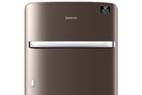 Samsung 189L 5 Star Inverter Direct-Cool Single Door Refrigerator Appliance (RR21C2H25DX/HL,Luxe Brown) Base Stand Drawer