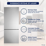 Electrolux 453L Frost Free Inverter Double Door Refrigerator, Bottom Freezer, TasteLockAuto &amp; TasteGuard Technology, Stainless Steel, UltimateTaste 500, EBE4502C-S Visit the Electrolux Store