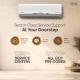 IFB 1.5 Ton 3 Star, New star rated,AI Powered Inverter Split AC,Inbuilt WiFi, Hybrid Mode, 8-in-1 Flexi Mode, Heavy Duty Compressor, Long Air Throw, Self Clean, 100% Copper,CI183SS22SGM3, White