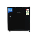 Haier 50L Direct Cool Mini Refrigerator (HRD-752KSA), Single Door Minibar, Freezer Box, 2 Star