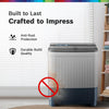 Bosch 8 kg 5 Star Semi-Automatic Top Loading Washing Machine (2025 Model, WJP802P0IN, 3 Wash Programs, Anti-Rust Body, 1300 RPM Spin Speed, White, 2 Years Comprehensive Warranty) Visit the Bosch Store