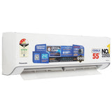 Panasonic EU 7 in 1 Convertible 1 Ton 3Star Inverter Split,(100% Copper Condenser, CS/CU-EU12BKY3F), With 55°Tested,Ag clean Filter,High CFM&amp;Eco tough Outdoor Crystal Clean Technology &amp; Shild Blue+
