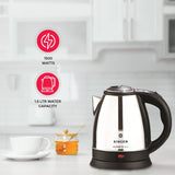 Singer Cutie DX 1500 Stainless Steel Electric Kettle, 1500 Watts