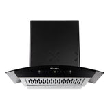 Faber60cm 6 way Silent Suction,1250m3/hr, Autoclean Chimney, 12Yr Warranty on Motor (HOOD EVEREST 3D IN HC SC FL LG 60||Filterless||Touch&amp;Gesture Control||Light Grey)
