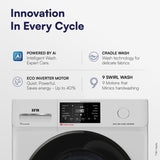 IFB 6 Kg 5 Star with 9 Swirl Wash, Steam Refresh, Eco Inverter Motor, DeepClean® Ai Powered Fully Automatic Front Load Washing Machine (DIVA GXN 6010 CMS, 2X Power Steam®,Inbuilt Heater, Grey)