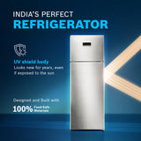 Bosch 269L, 2 Star, Frost Free Double Door Refrigerator | 6-in-1 Convertible Modes | 80min Convert | Touch Panel | Extend Cool up to 18 hrs | SuperFreeze (CTC29S22VI, Fine Steel, 2026)