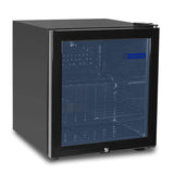 Blue Star VC65D Single Door Visi Cooler (55 Ltrs, 3 shelves, Black) (Open Box / Without Box)